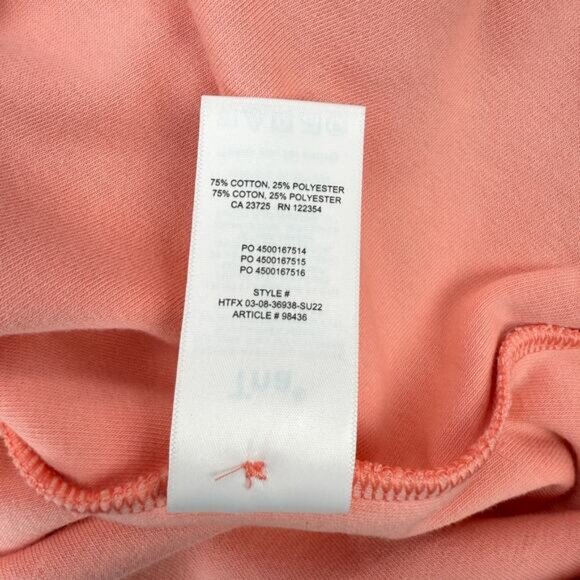 NWT TNA Aritzia Yale Terry Mini Polo Dress Size XS Strawberry Sorbet - Picture 6 of 6